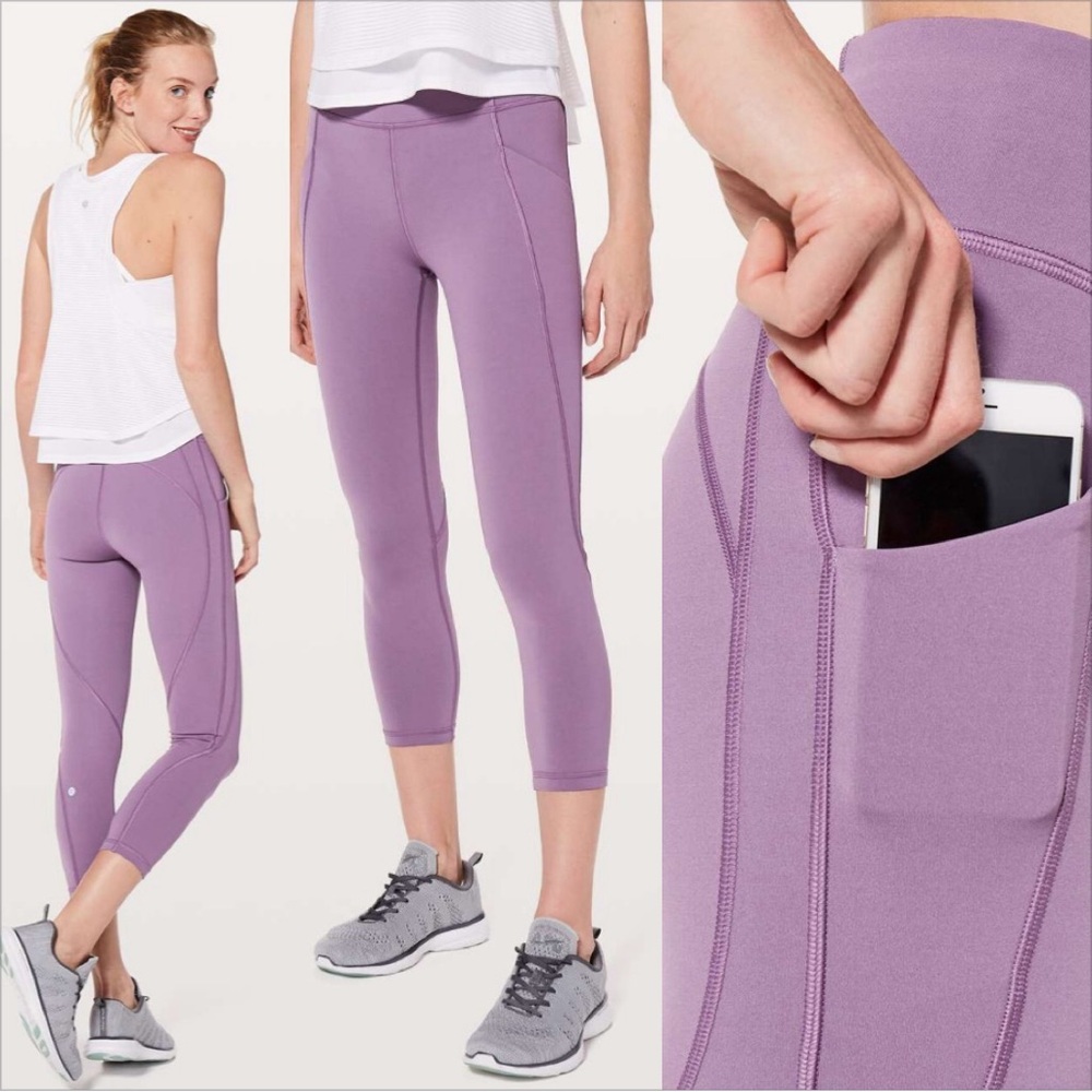 Lululemon Time To Sweat Crop *23"